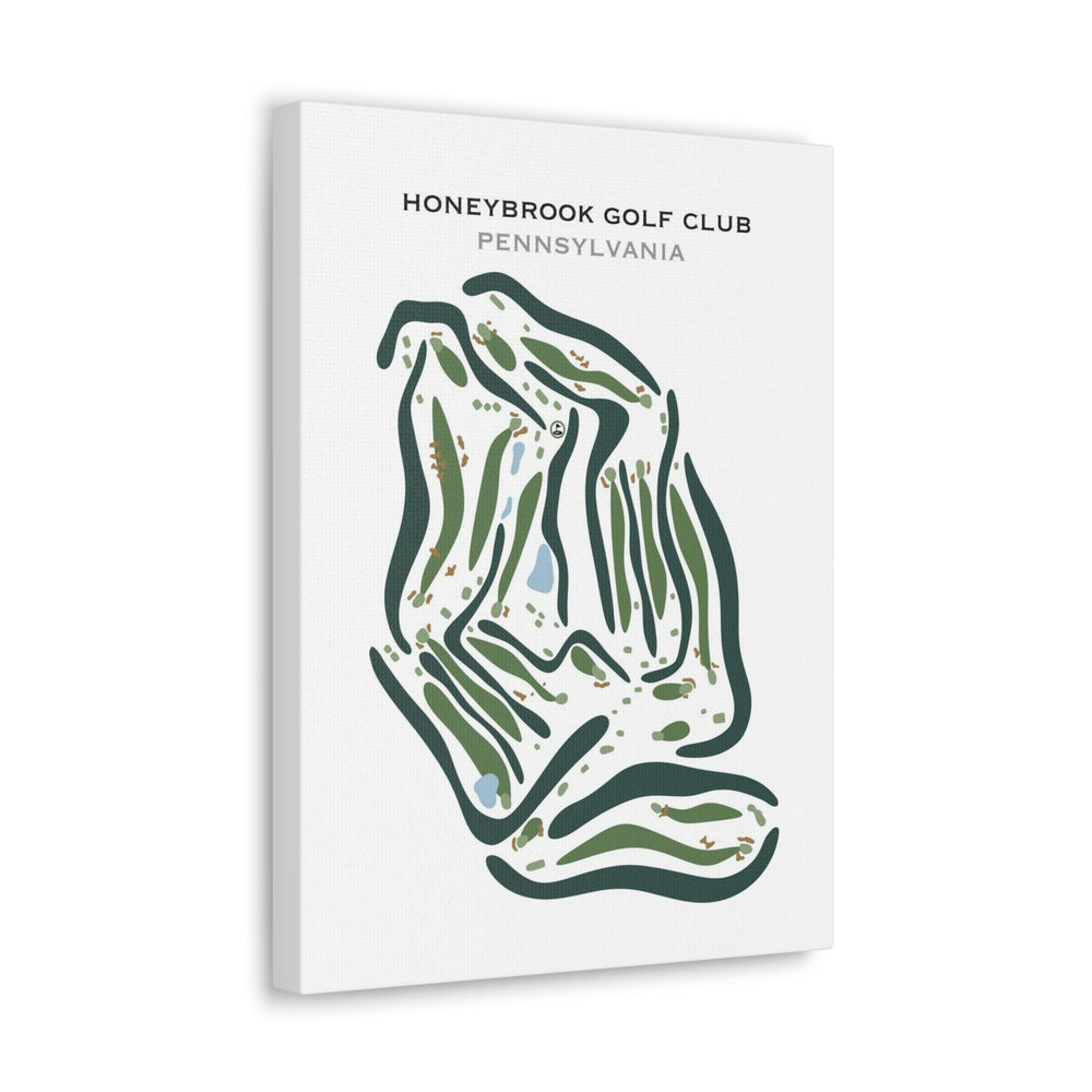 Honeybrook Golf Club, Pennsylvania - Printed Golf Courses - Golf Course Prints
