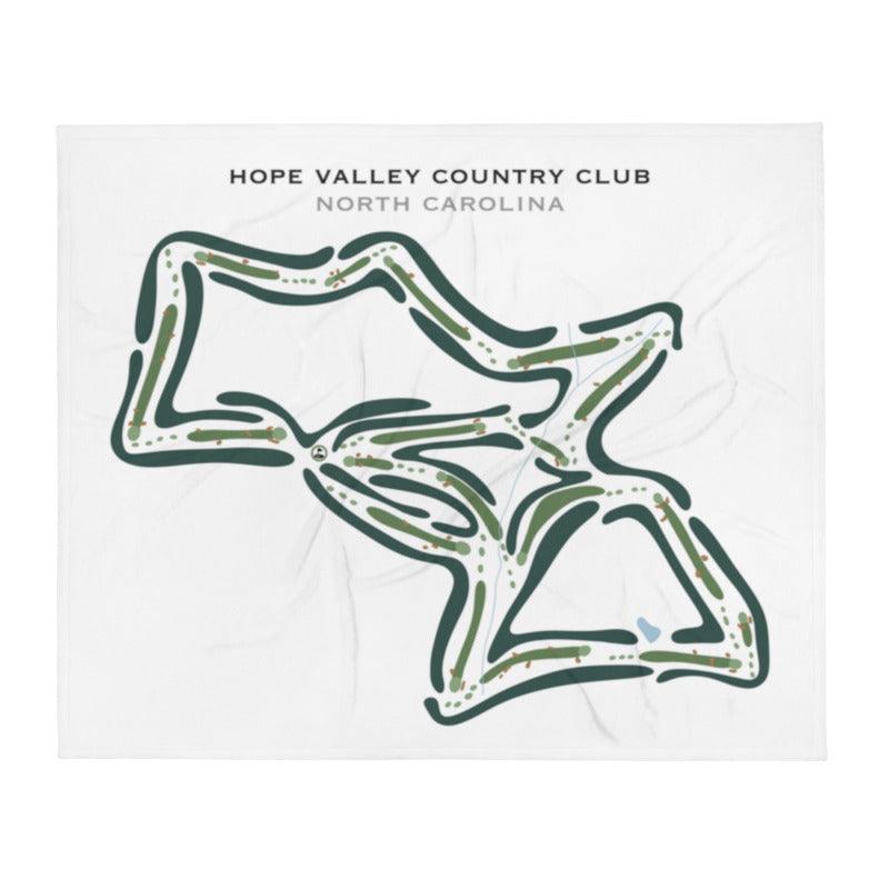 Hope Valley Country Club, North Carolina - Printed Golf Courses - Golf Course Prints