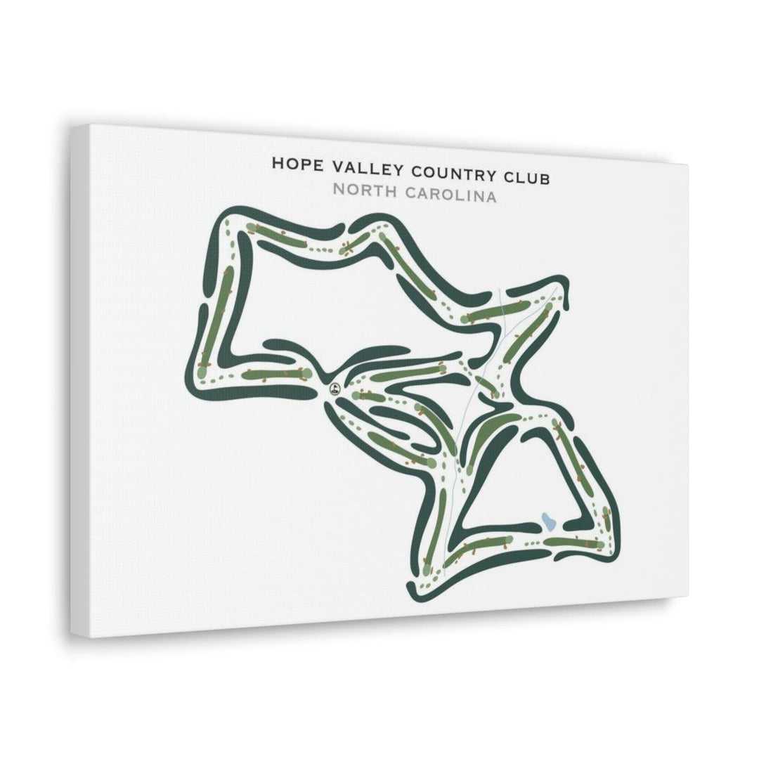 Hope Valley Country Club, North Carolina - Printed Golf Courses - Golf Course Prints