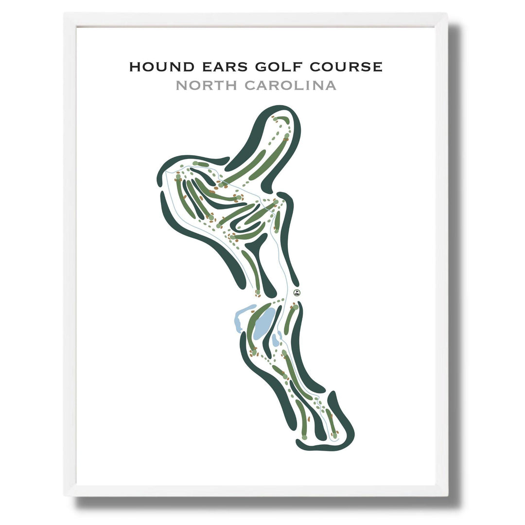 Hound Ears Golf Course, North Carolina - Printed Golf Courses - Golf Course Prints