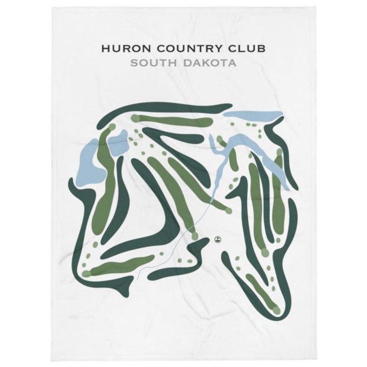 Huron Country Club, South Dakota - Printed Golf Courses - Golf Course Prints