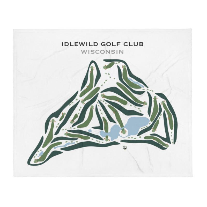 Idlewild Golf Club, Wisconsin - Printed Golf Courses - Golf Course Prints