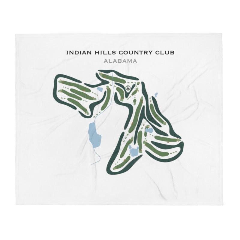 Indian Hills Country Club, Alabama - Printed Golf Courses - Golf Course Prints