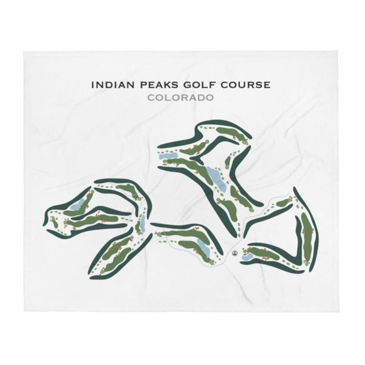Indian Peaks Golf Course, Colorado - Printed Golf Courses - Golf Course Prints