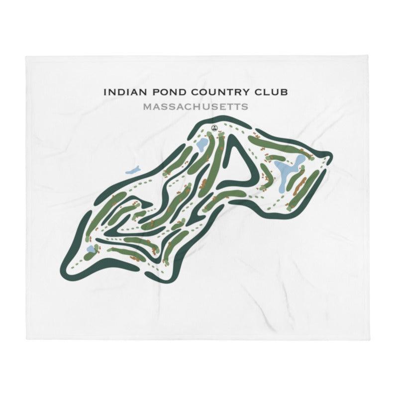 Indian Pond Country Club, Massachusetts - Printed Golf Courses - Golf Course Prints