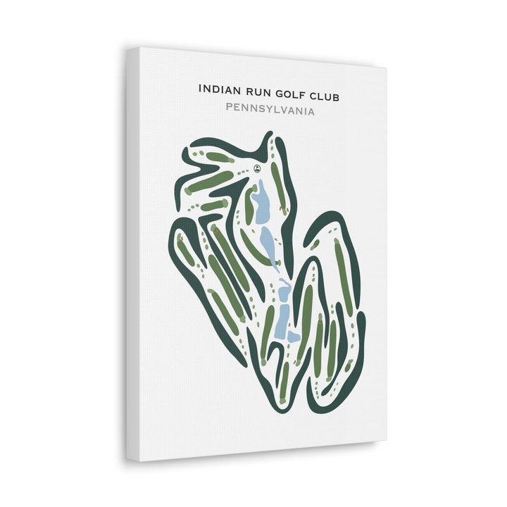 Indian Run Golf Club, Pennsylvania - Printed Golf Courses - Golf Course Prints