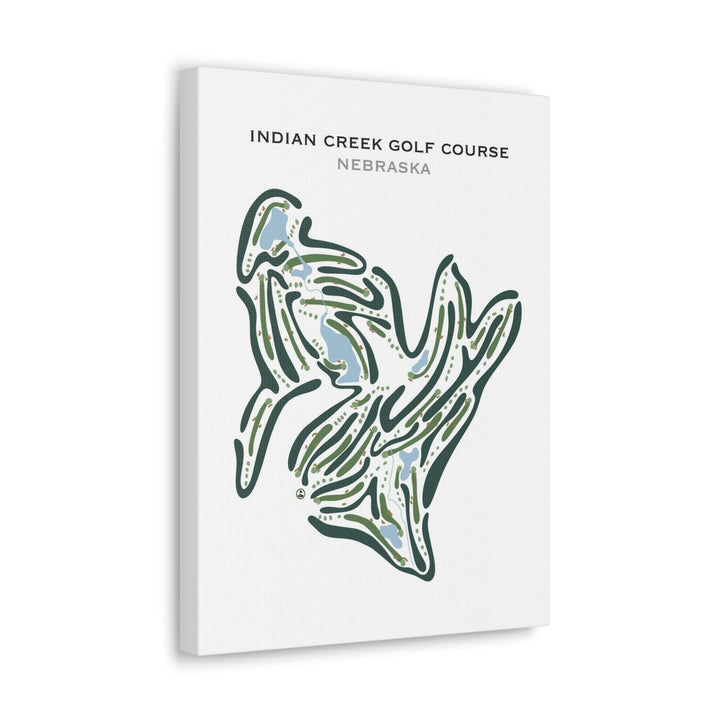 Indian Creek Golf Course, Nebraska - Printed Golf Courses - Golf Course Prints