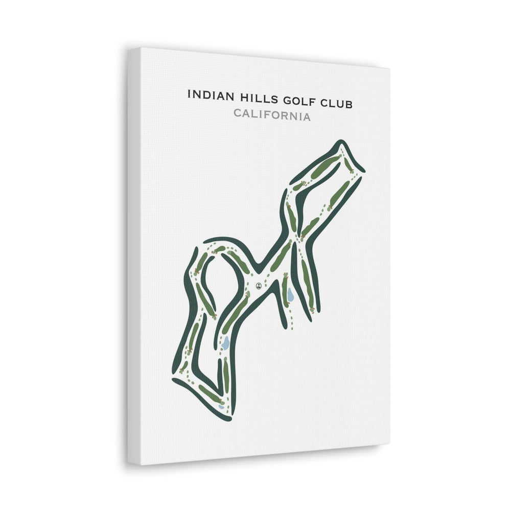Indian Hills Golf Club, California - Printed Golf Courses - Golf Course Prints