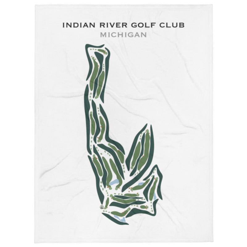 Indian River Golf Club, Michigan - Printed Golf Courses - Golf Course Prints