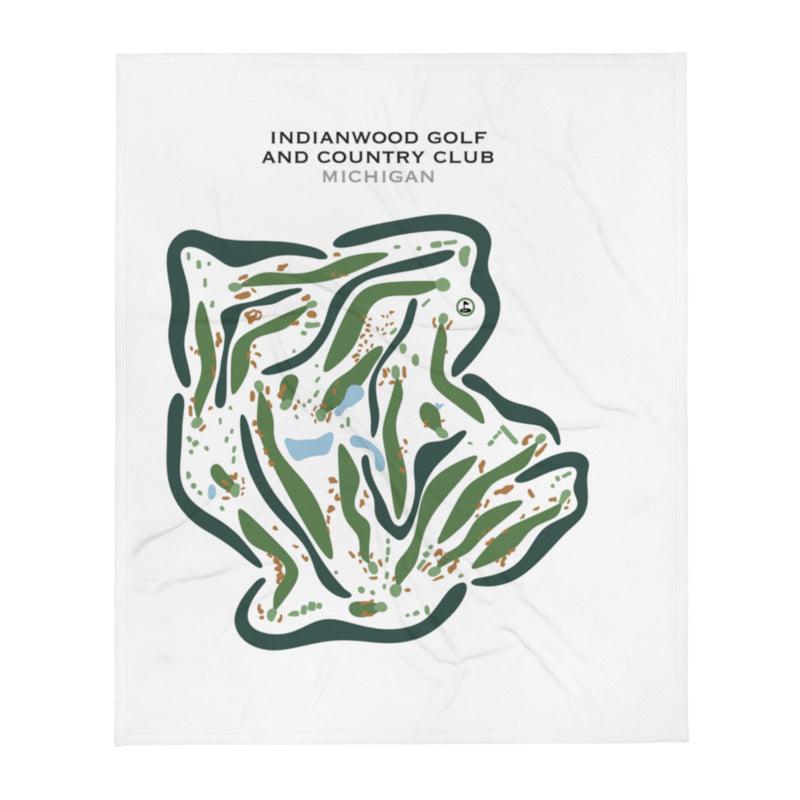 Indianwood Golf & Country Club, Michigan - Printed Golf Courses - Golf Course Prints