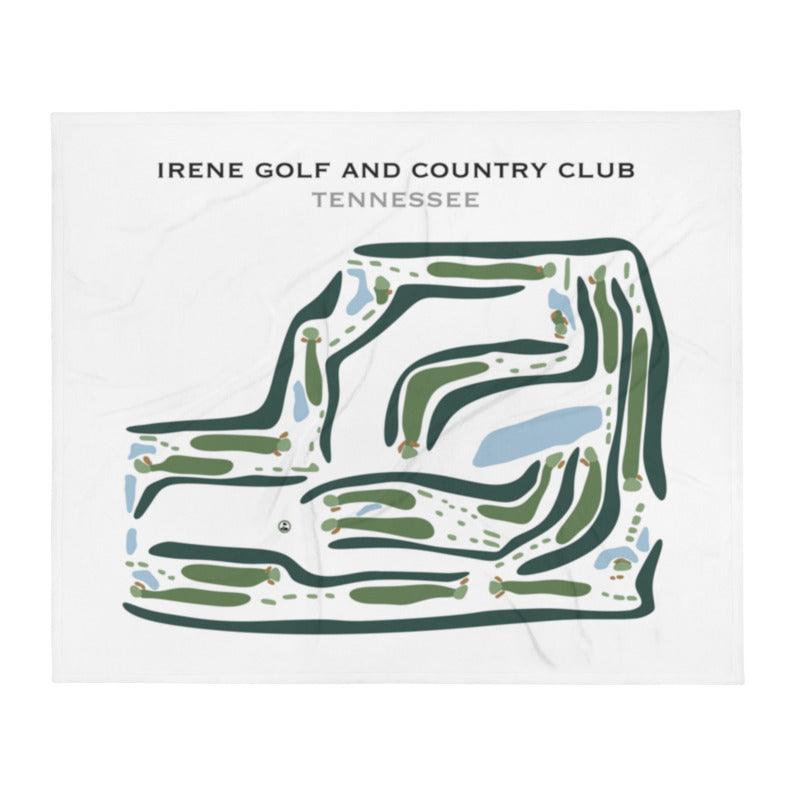 Irene Golf & Country Club, Tennessee - Printed Golf Courses - Golf Course Prints