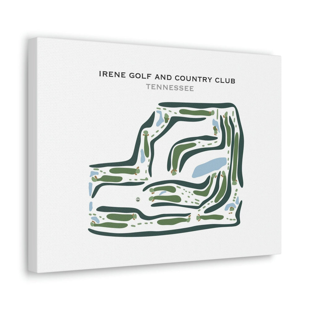 Irene Golf & Country Club, Tennessee - Printed Golf Courses - Golf Course Prints