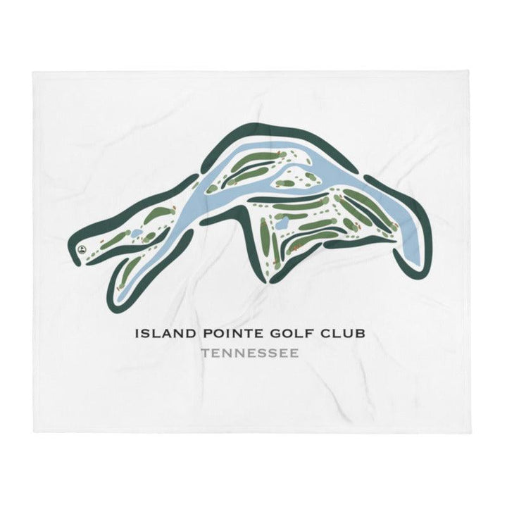 Island Pointe Golf Club, Tennessee - Printed Golf Courses - Golf Course Prints