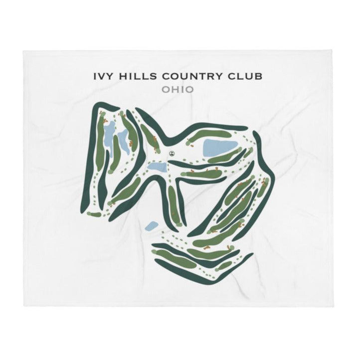Ivy Hills Country Club, Ohio - Printed Golf Courses - Golf Course Prints