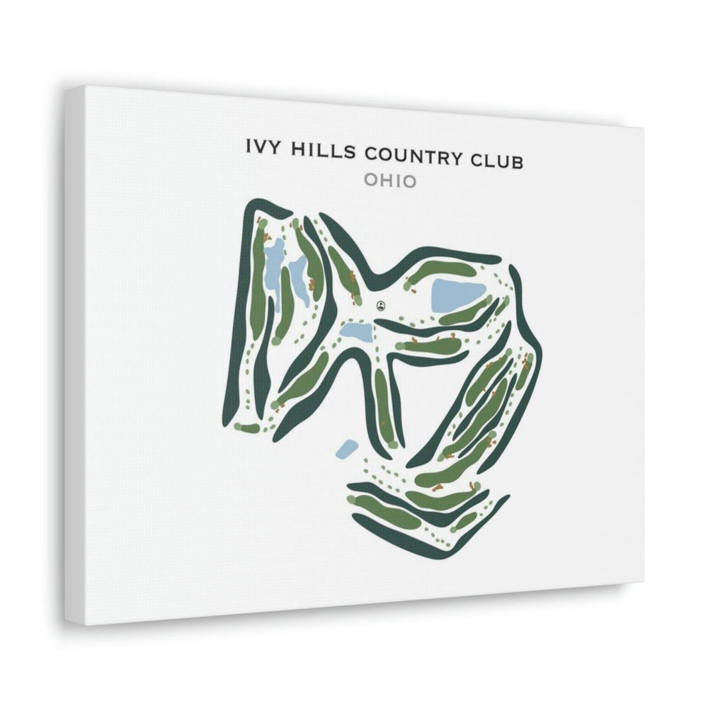 Ivy Hills Country Club, Ohio - Printed Golf Courses - Golf Course Prints