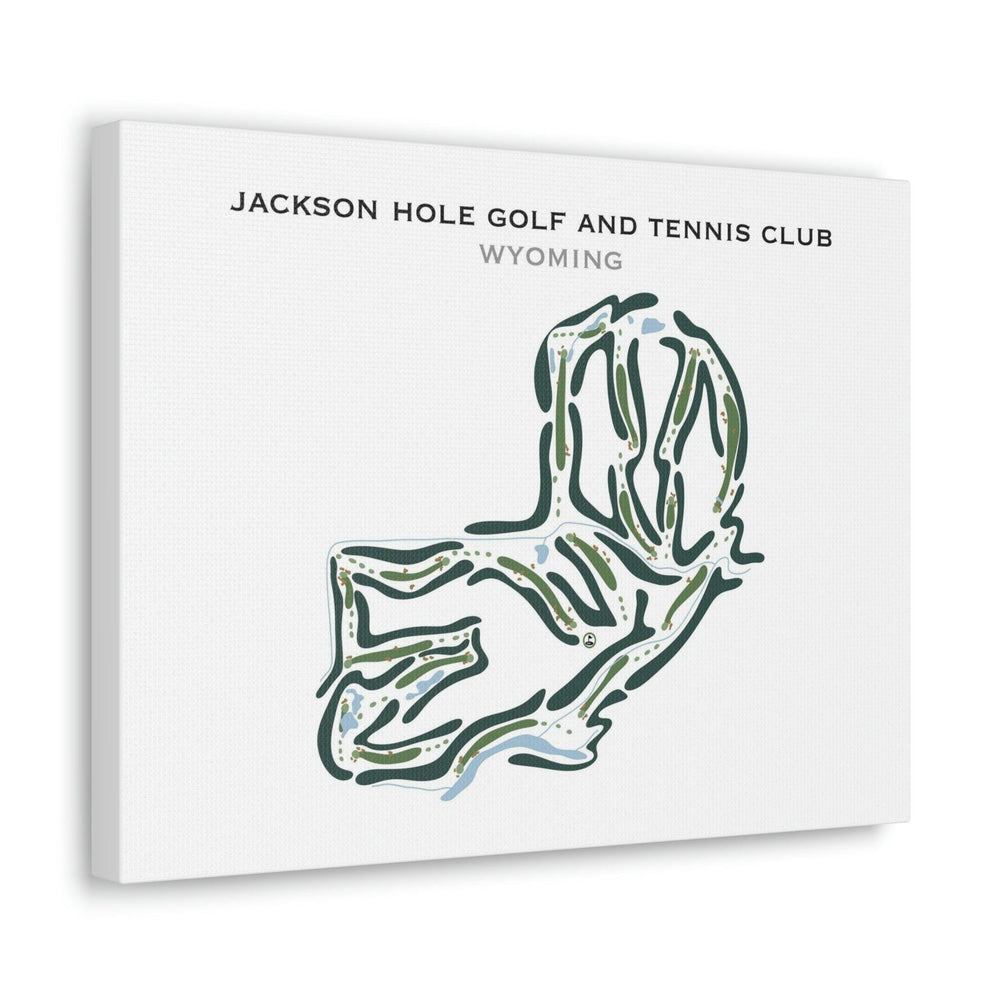 Jackson Hole Golf & Tennis Club, Wyoming - Printed Golf Courses - Golf Course Prints