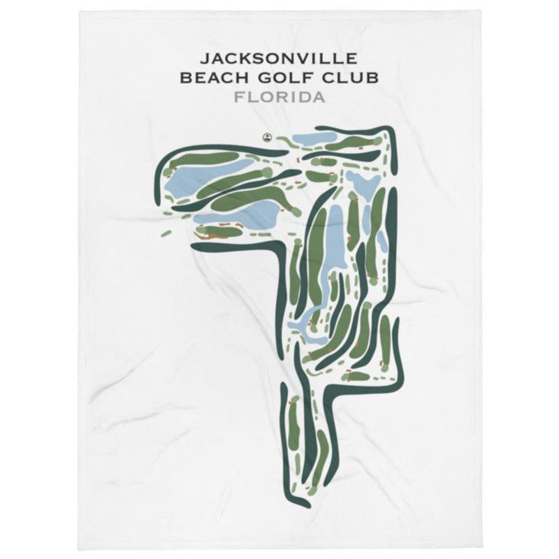 Jacksonville Beach Golf Club, Florida - Printed Golf Courses - Golf Course Prints
