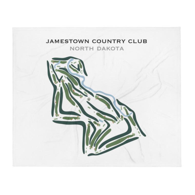 Jamestown Country Club, North Dakota - Printed Golf Courses - Golf Course Prints