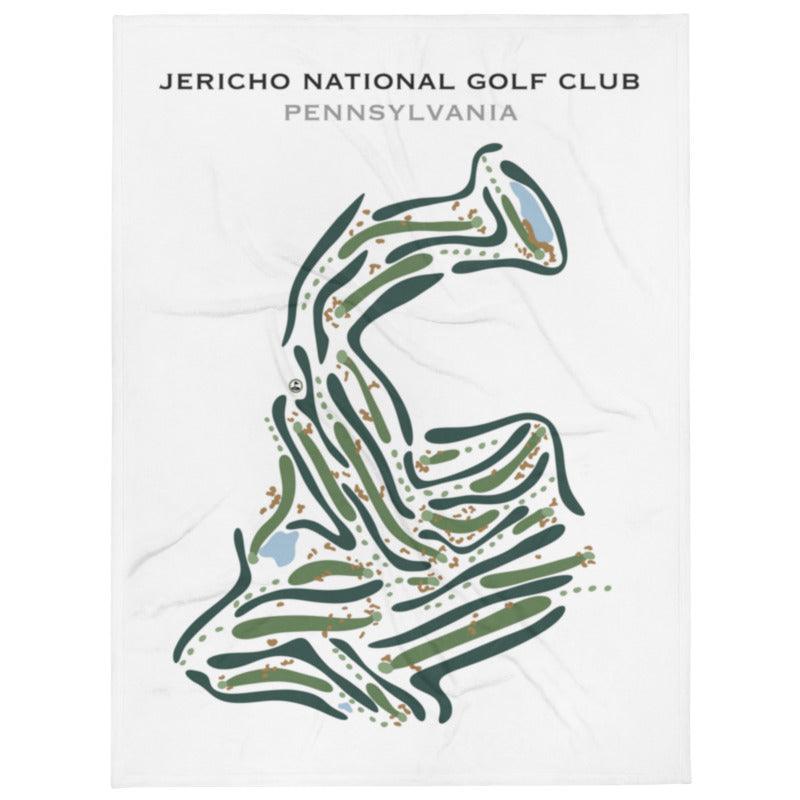 Jericho National Golf Club, Pennsylvania - Printed Golf Courses - Golf Course Prints