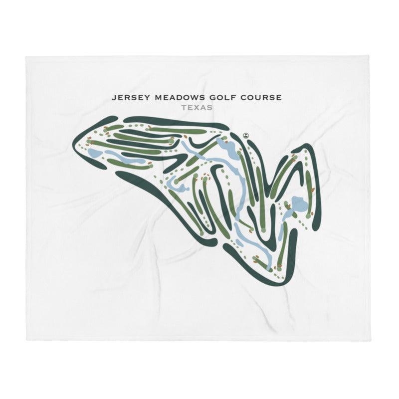 Jersey Meadow Golf Course, Texas - Printed Golf Courses - Golf Course Prints