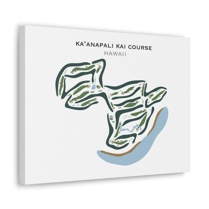 Ka’anapali Kai Course, Hawaii - Printed Golf Courses - Golf Course Prints