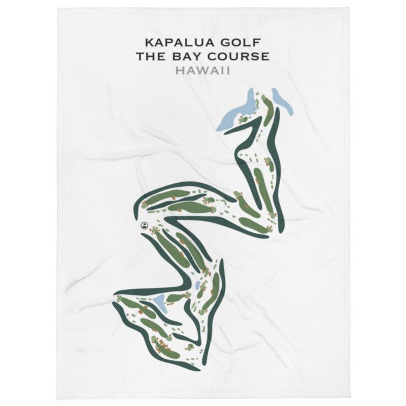 Kapalua Golf The Bay Course, Hawaii - Printed Golf Courses - Golf Course Prints