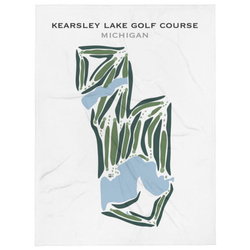 Kearsley Lake Golf Course, Michigan - Printed Golf Courses - Golf Course Prints