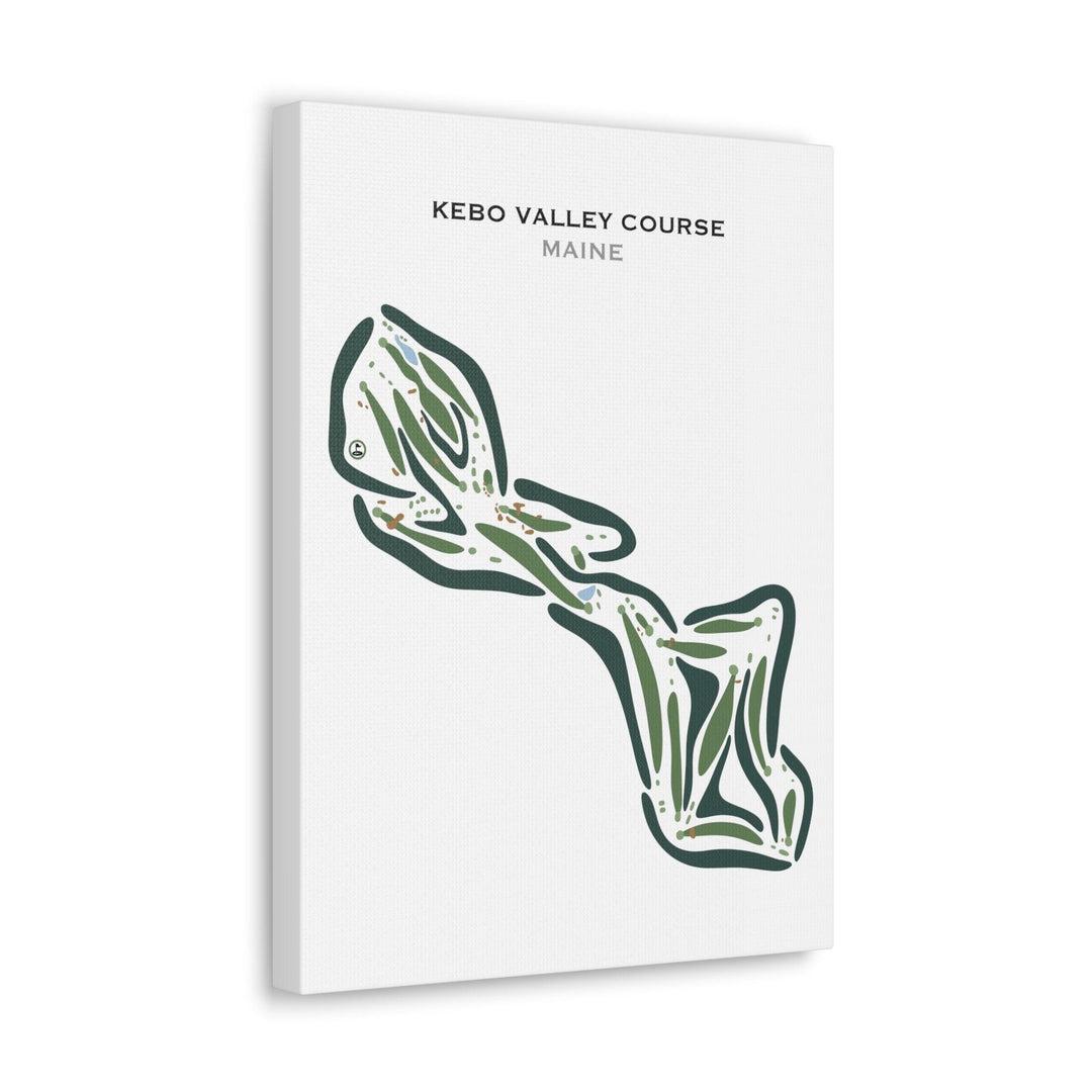 Kebo Valley Course, Maine - Printed Golf Courses - Golf Course Prints