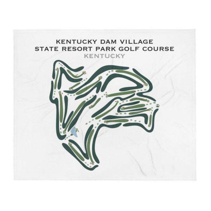 Kentucky Dam Village State Resort Park Golf Course, Kentucky - Printed Golf Courses - Golf Course Prints