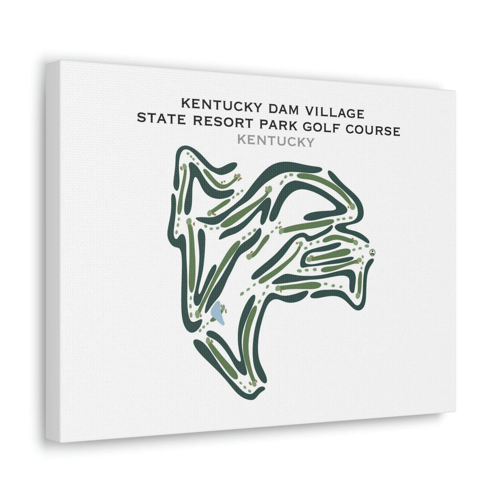 Kentucky Dam Village State Resort Park Golf Course, Kentucky - Printed Golf Courses - Golf Course Prints