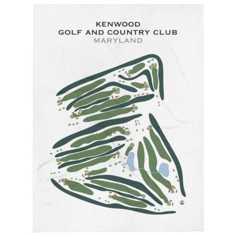 Kenwood Golf & Country Club, Maryland - Printed Golf Courses - Golf Course Prints