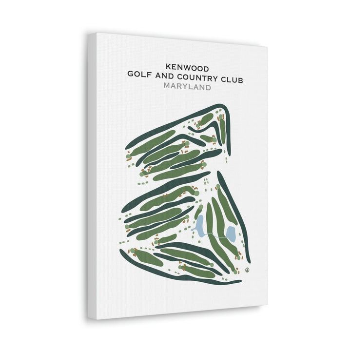 Kenwood Golf & Country Club, Maryland - Printed Golf Courses - Golf Course Prints