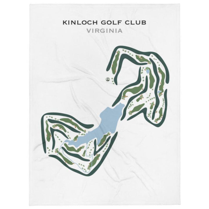 Kinloch Golf Club, Virginia - Printed Golf Courses - Golf Course Prints