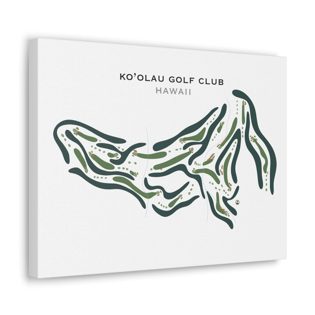 Ko'olau Golf Club, Hawaii - Printed Golf Courses - Golf Course Prints