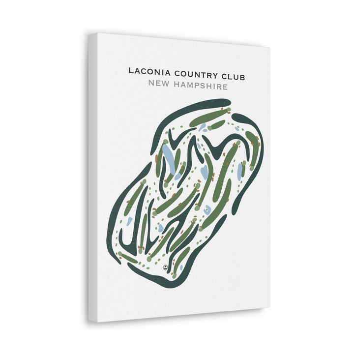 Laconia Country Club, New Hampshire - Printed Golf Courses - Golf Course Prints