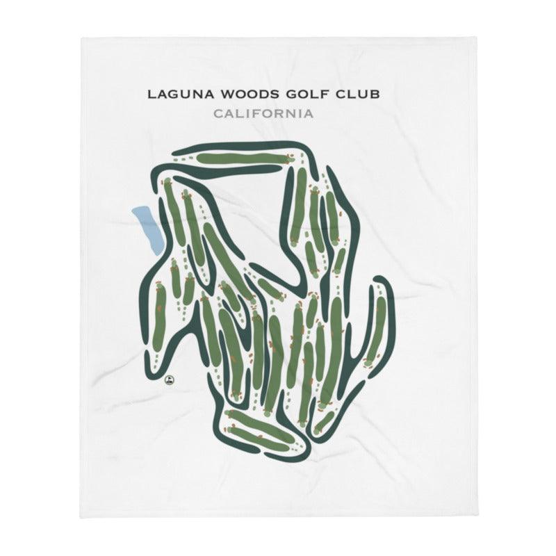 Laguna Woods Golf Club, California - Printed Golf Courses - Golf Course Prints