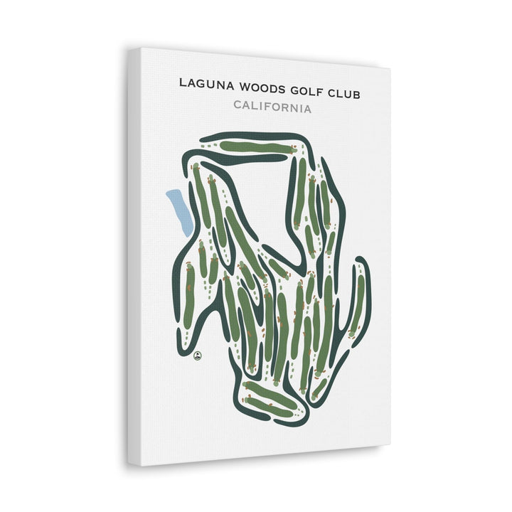 Laguna Woods Golf Club, California - Printed Golf Courses - Golf Course Prints