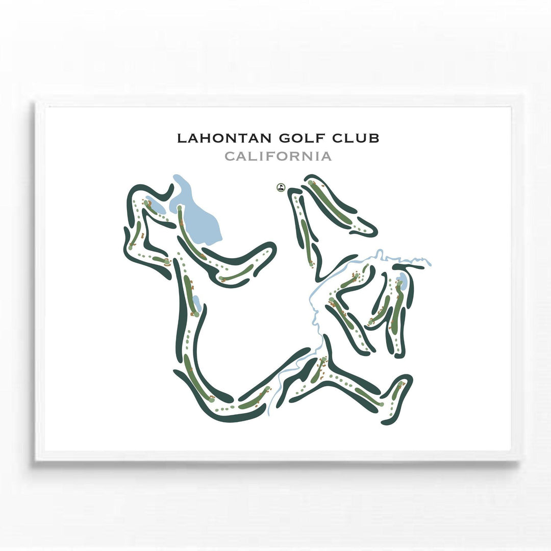 Lahontan Golf Club, California - Printed Golf Courses - Golf Course Prints