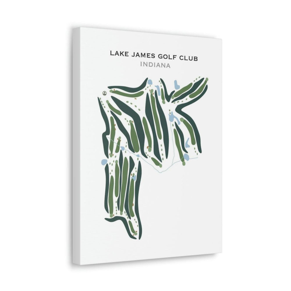 Lake James Golf Club, Indiana - Printed Golf Courses - Golf Course Prints