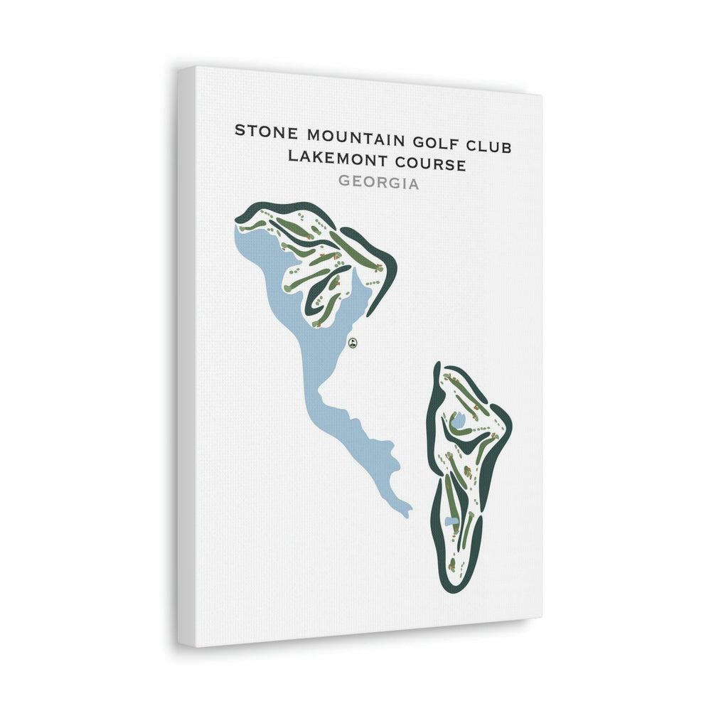 Stone Mountain Golf Club, Lakemont Course, Georgia - Printed Golf Courses - Golf Course Prints