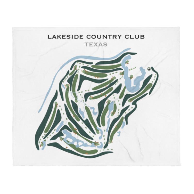 Lakeside Country Club, Texas - Printed Golf Courses - Golf Course Prints