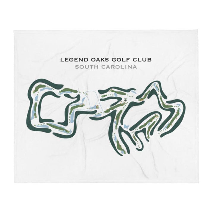 Legend Oaks Golf Club, South Carolina - Printed Golf Courses - Golf Course Prints