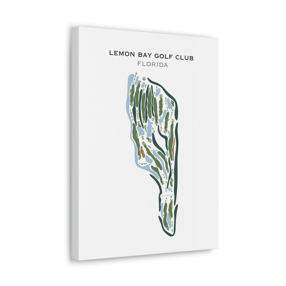 Lemon Bay Golf Club, Florida - Printed Golf Courses - Golf Course Prints