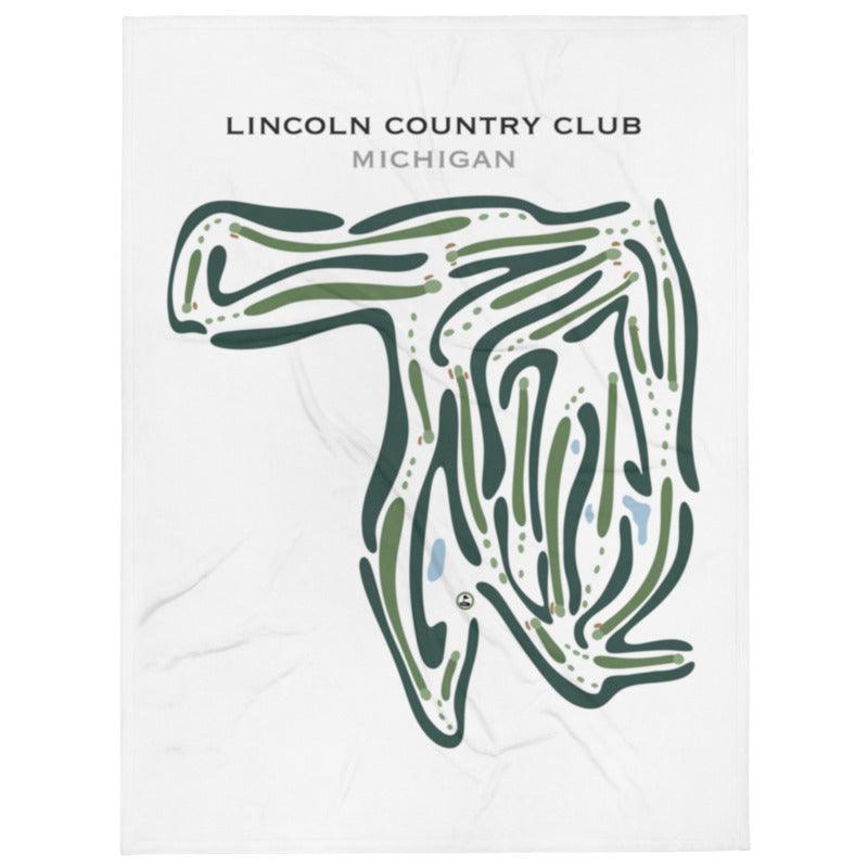 Lincoln Country Club, Michigan - Printed Golf Courses - Golf Course Prints