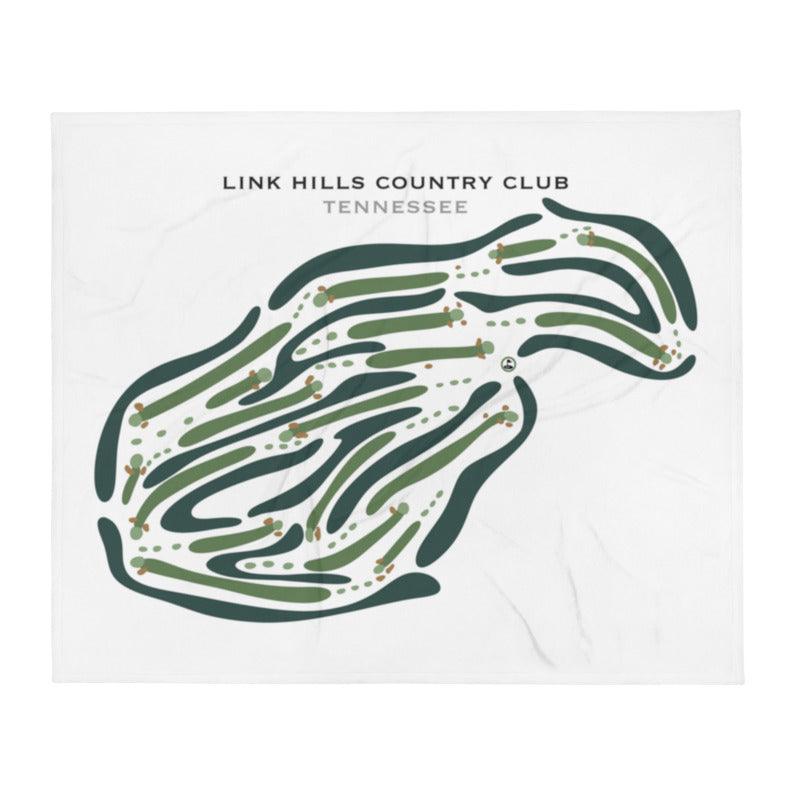 Link Hills Country Club, Tennessee - Printed Golf Courses - Golf Course Prints