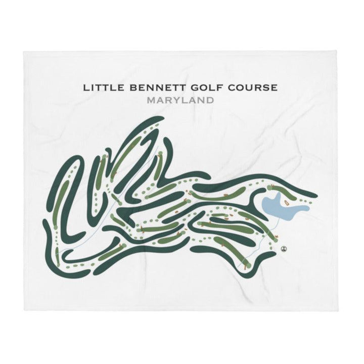 Little Bennett Golf Course, Maryland - Printed Golf Courses - Golf Course Prints