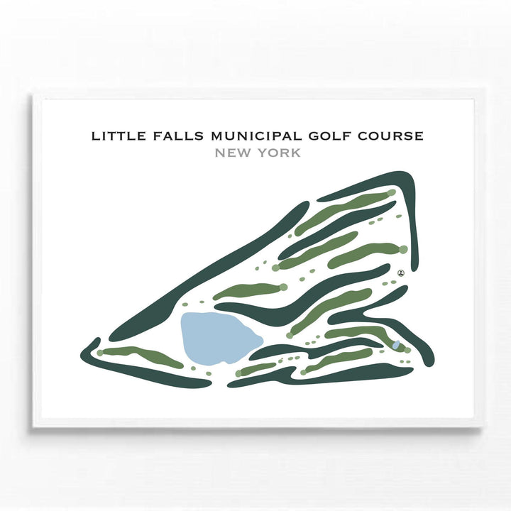 Little Falls Municipal Golf Course, New York - Printed Golf Courses - Golf Course Prints