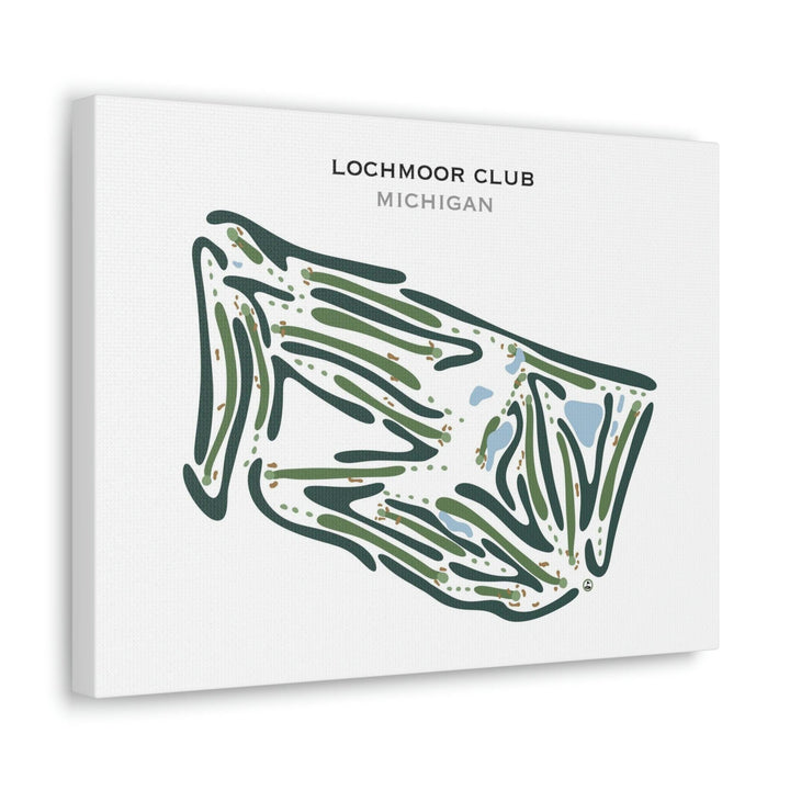 Lochmoor Club, Michigan - Printed Golf Courses - Golf Course Prints