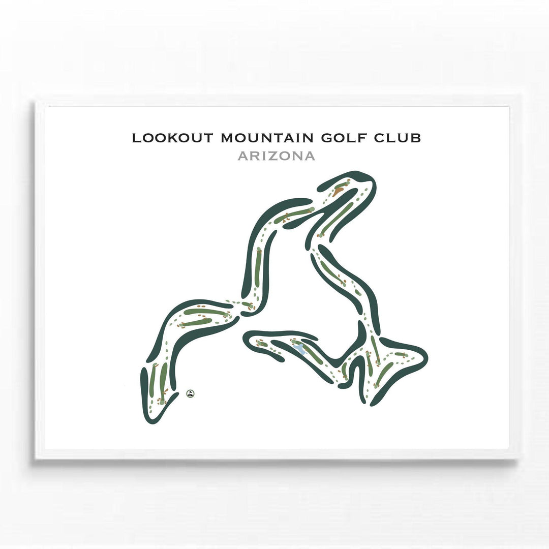 Lookout Mountain Golf Club, Arizona - Printed Golf Courses - Golf Course Prints