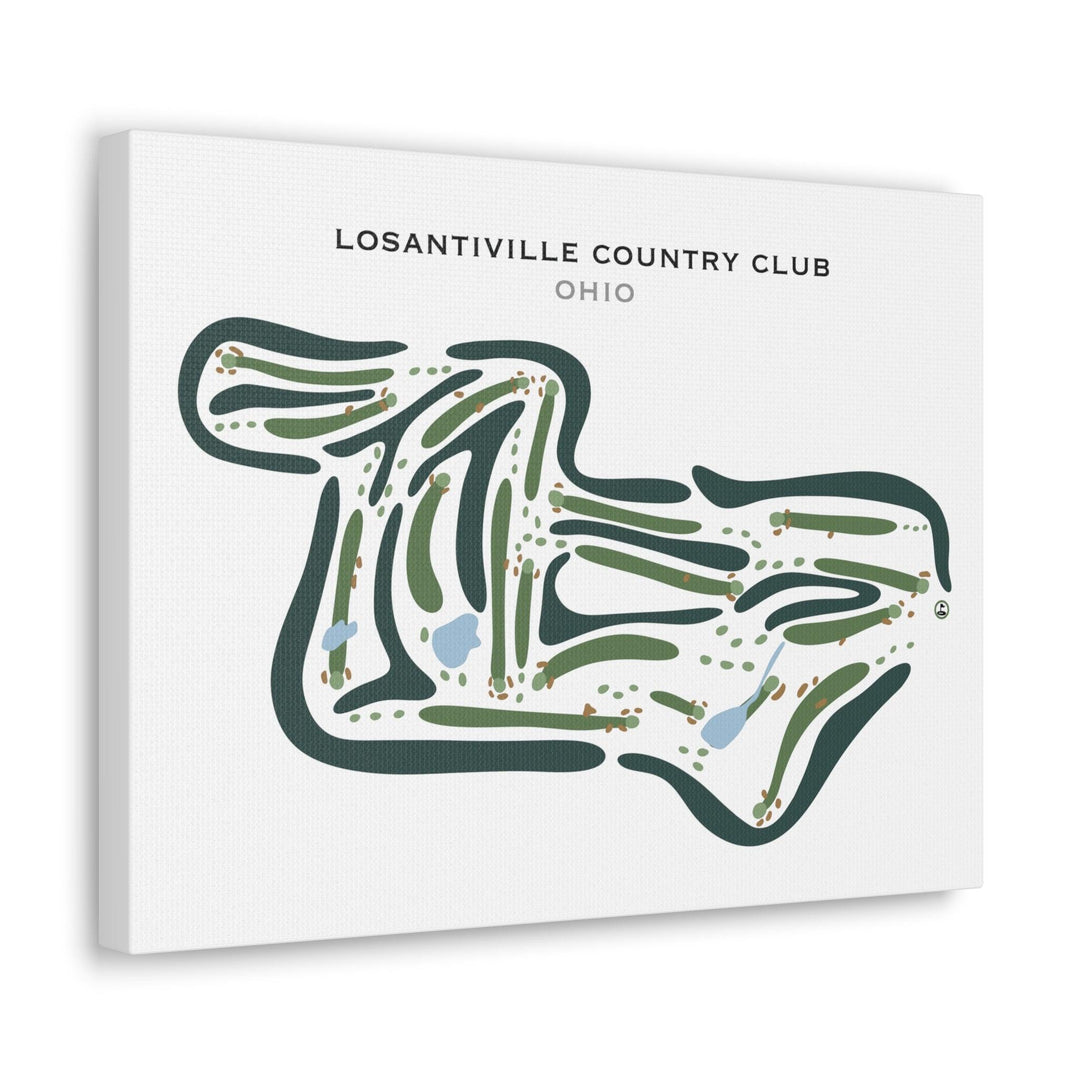 Losantiville Country Club, Ohio - Printed Golf Courses - Golf Course Prints